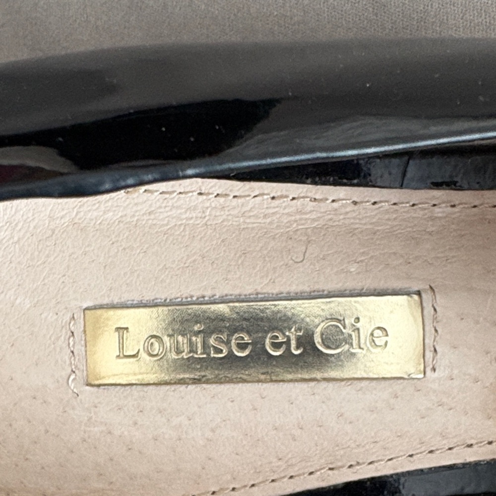 Louise et Cie Black Patent Loafers - Picture 4 of 13